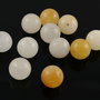 AG063 Agata alb-galbui 10mm