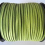SNUR VERDE IMITATIE PIELE INTOARSA - 3 X 1 MM - 1ML