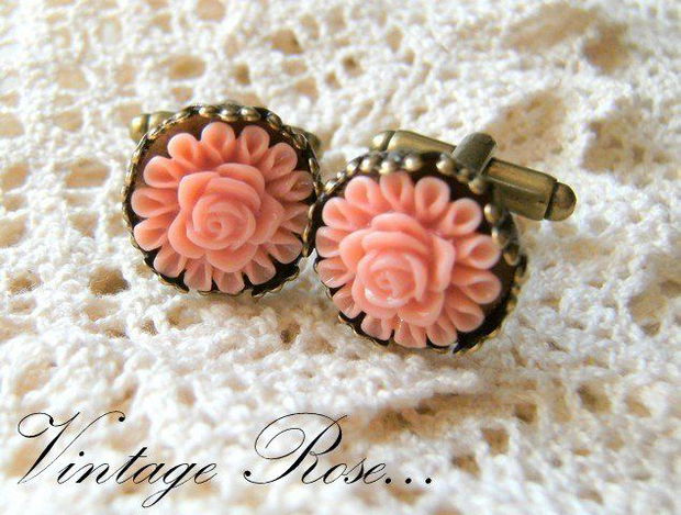 BUTONI VINTAGE ROSE