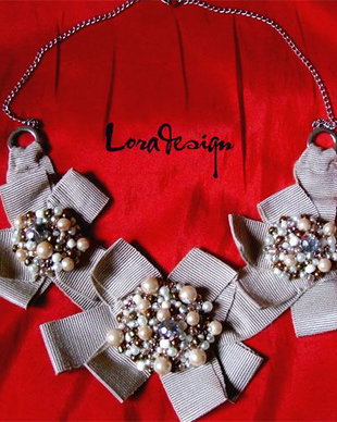 COLIER STATEMENT FLORI BEJ