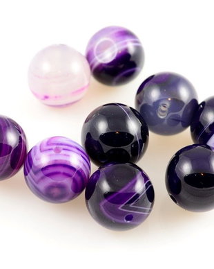 AG111 Agate dungate mov 12mm