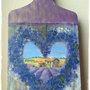 Tablou pentru bucatarie - Lavender heart