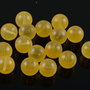ST042 Margele sticla 8mm, galbene