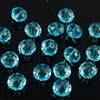 ST001 Cristal fatetat, 8x6mm, albastru deschis