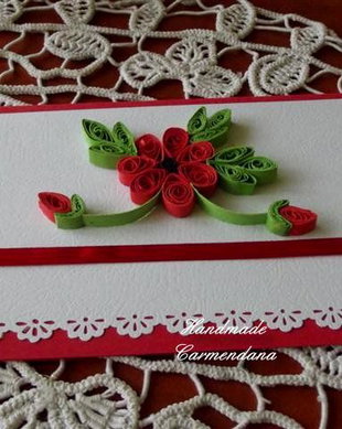Felicitare quilling