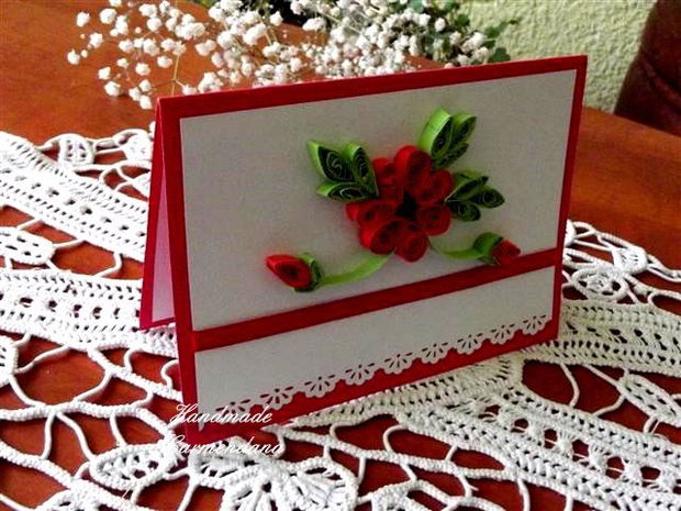 Felicitare quilling