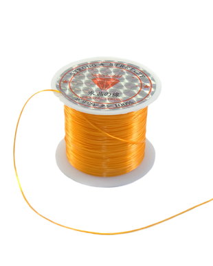 Fir elastic portocaliu, 0,8 mm – 1 m (cod 17-13)