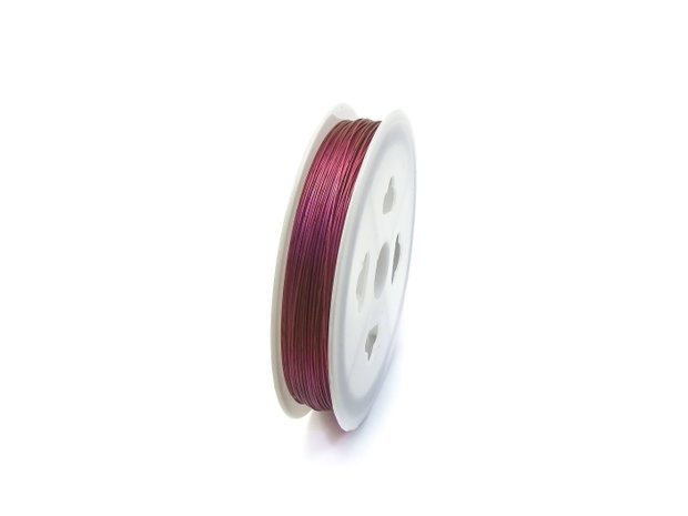 Sarma Tigertail 7 strands, roz, 0,38 mm – 1 m (cod 17-25)