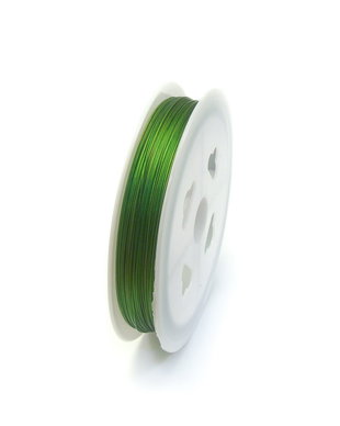 Sarma Tigertail 7 strands, verde, 0,38 mm – 1 m (cod 17-28)