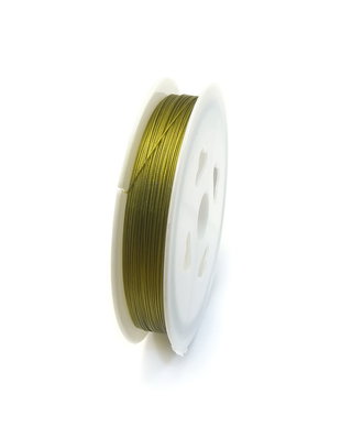 Sarma Tigertail 7 strands, kaki, 0,38 mm – 1 m (cod 17-29)
