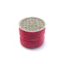 Snur bumbac cerat roz inchis, 1 mm – 1 m (cod 17-34)