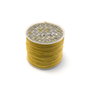 Snur bumbac cerat galben, 1 mm – 1 m (cod 17-38)