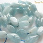 Aquamarine nugget-uri mari aprox 14x8x7 mm