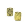 Charm copil, finisaj bronz, 17x12 mm (cod 9-158)