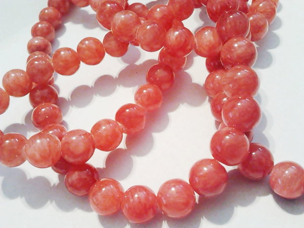 1b Marble dyed glassy 6 mm