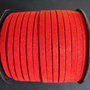 SNUR ROSU IMITATIE PIELE INTOARSA - 5 X 1,5 MM - 1ML