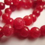 Agate strawberry fatetate, 8mm