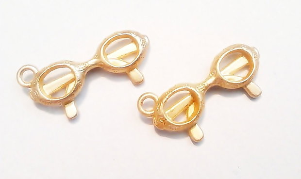 1b Charm placat aur Ochelari  9 x 21 mm