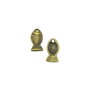Charm pestisor, finisaj bronz, 14x7 mm (cod 9-164)