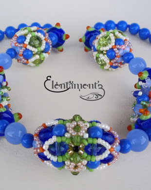 Comorile verii - colier multicolor