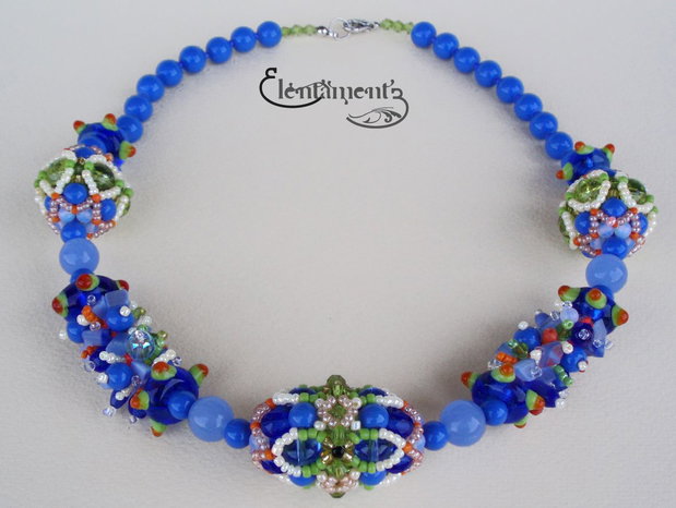 Comorile verii - colier multicolor