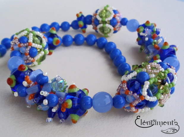 Comorile verii - colier multicolor