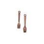 Charm furculita, finisaj cupru antichizat, 25x4 mm (cod 9-183)