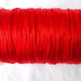 SNUR SINTETIC SATINAT ROSU - 2,5 MM ( 1ML )