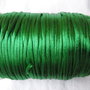 SNUR SINTETIC SATINAT VERDE - 2,5 MM ( 1ML )