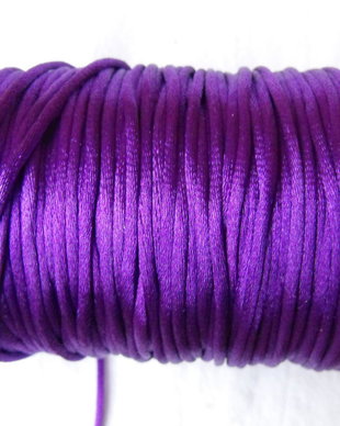 SNUR SINTETIC SATINAT MOV - 2,5 MM ( 1ML )