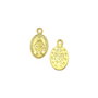 Charm iconita, finisaj auriu, 18x10 mm (cod 9-203)