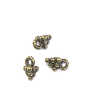 Charm finisaj bronz, 8x6 mm (cod 9-231)