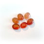 1b Cabochon carneol 8 x 10mm