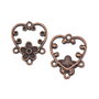 Chandelier finisaj cupru antichizat, 28x22 mm (cod 5-61)