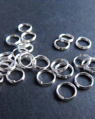 ZALE ARGINTII SEMIDUBLE - 7 MM ( 50BUC.)