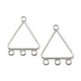 Chandelier placat cu argint, 27x21 mm (cod 5-76)