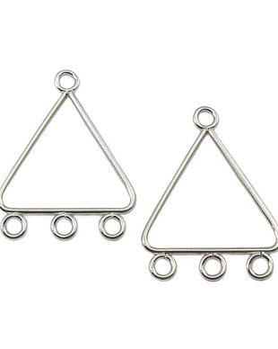 Chandelier placat cu argint, 27x21 mm (cod 5-76)