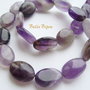 Ametist oval aprox 5.5-6x10x14 mm