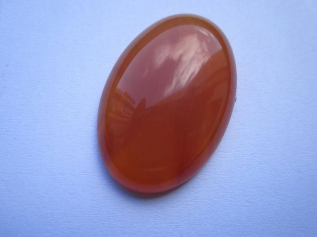 Cabochon agata portocalie 20x30mm