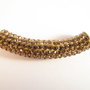 Margele shamballa, 47mm, topaz # 2113