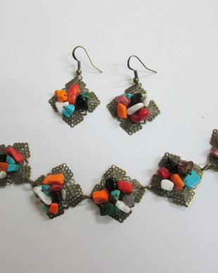 Set bratara si cercei