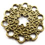 Conector/pandantiv bronz, 33mm