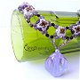 REZEERVAT - Printesa violet - colier delicat