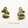 Iepuras finisaj bronz 2x9x17 mm