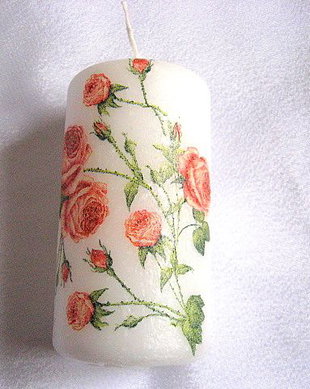 lumanare decorata 18753