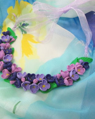 Colier Liliac