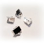 1b Terminatie coliere , bratari placata argint 6 x 5mm