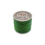 Snur bumbac cerat verde, 1 mm – 1 m (cod 17-43)