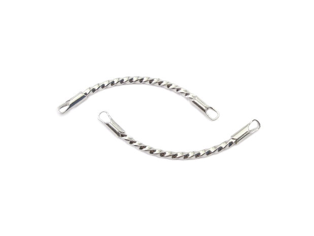 Conector placat cu argint, 43,5x3 mm (cod 6-74)