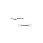 Conector placat cu argint, 10x2 mm (cod 6-75)